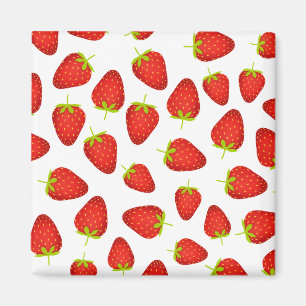 Erdbeeren Magnet