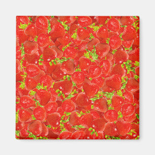 Erdbeeren Magnet