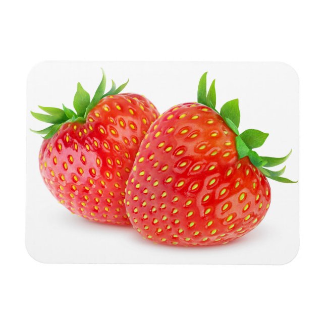 Erdbeeren Magnet (Horizontal)