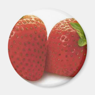 Erdbeeren Magnet