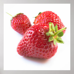 Erdbeeren Poster