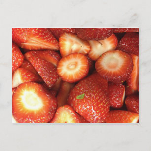 Erdbeeren! Postkarte