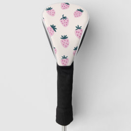 Erdbeeren rosa golf headcover
