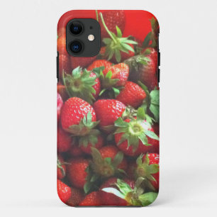 Erdbeeren, rote Beeren iPhone 11 Hülle