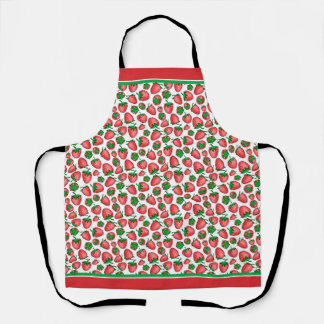 Erdbeeren-Schürze Schürze