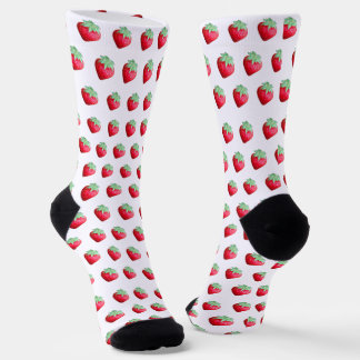 Erdbeeren Socken