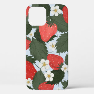 Erdbeeren: Sommerfrucht Musterdesign. Case-Mate iPhone Hülle