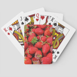 Erdbeeren Spielkarten