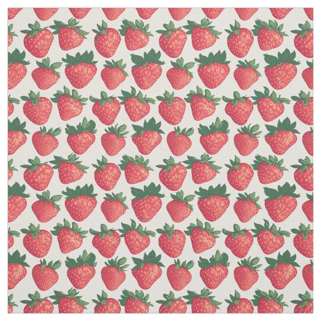 Erdbeeren Stoff (Muster)