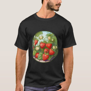 Erdbeeren Strawberry Motif Strawberry Pflanze für T-Shirt