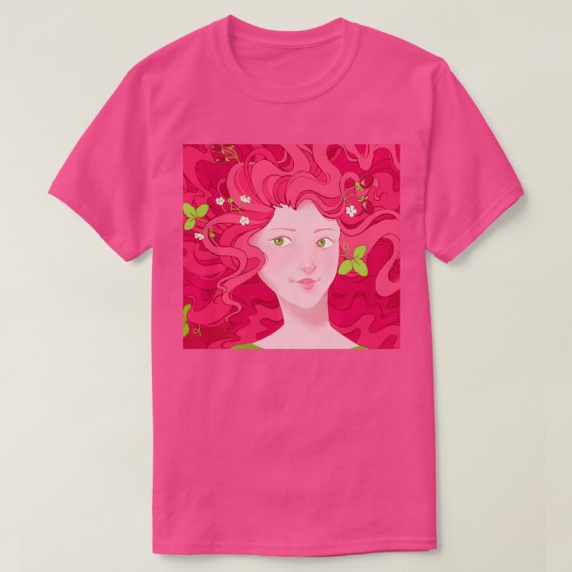 Erdbeeren T-Shirt (Design vorne)