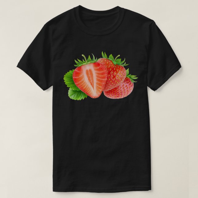 Erdbeeren T-Shirt (Design vorne)