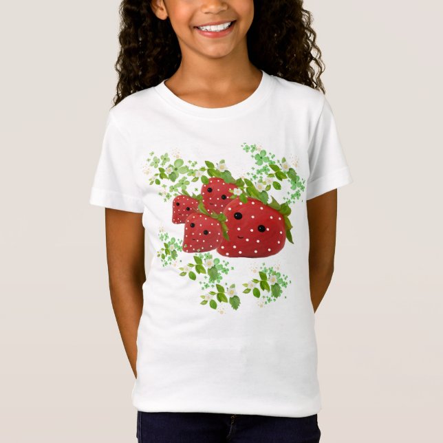 Erdbeeren T-Shirt (Vorderseite)