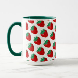 Erdbeeren Tasse