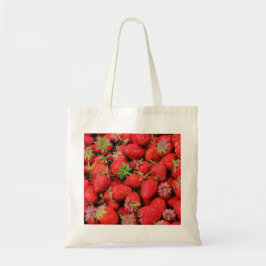Erdbeeren Tragetasche