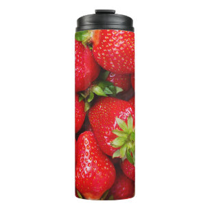 Erdbeeren Tumbler Thermosbecher