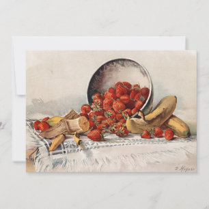 Erdbeeren und Bananen in einem Korb   E. Meyner
