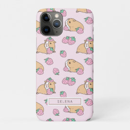 Erdbeeren und Rosa der Guinea Case-Mate iPhone Hülle