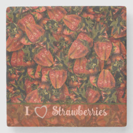 Erdbeeren Untersetzer