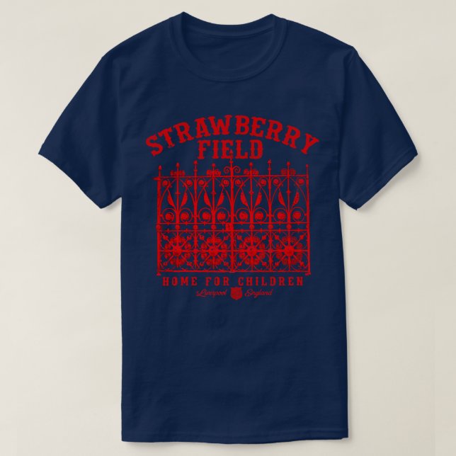 Erdbeerfeld T-Shirt (Design vorne)