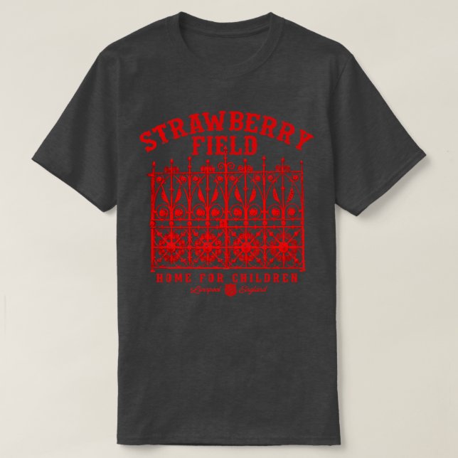 Erdbeerfeld T-Shirt (Design vorne)