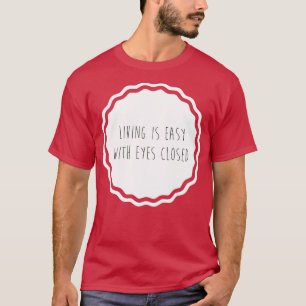 Erdbeerfelder für immer weiß T-Shirt