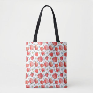 Erdbeerfelder: Sommerliche Frische Tasche