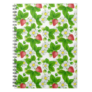 Erdbeergarten Notizblock