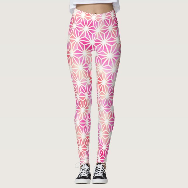 Erdbeerkohle Leggings (Vorderseite)