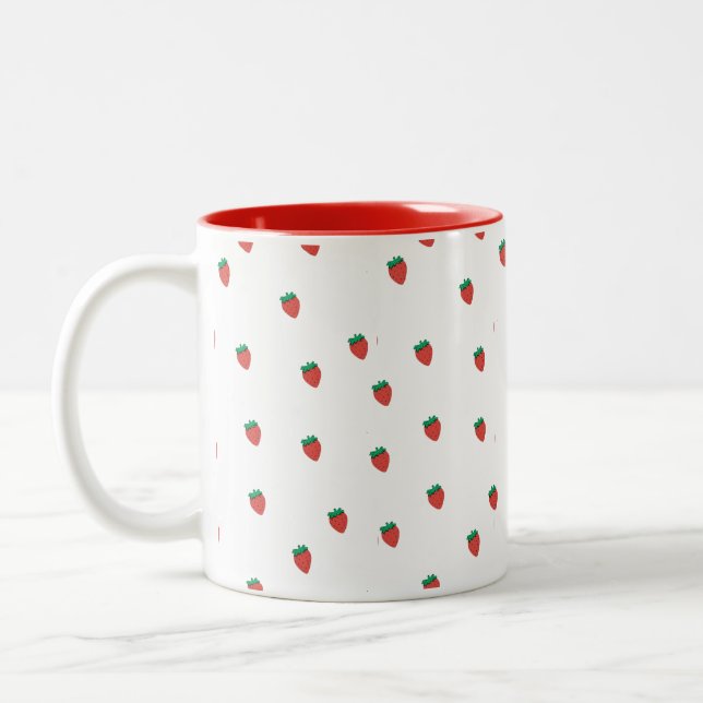 Erdbeerleckere Tasse (Links)