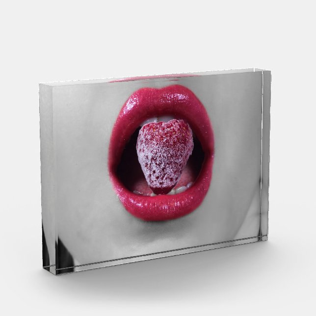 Erdbeerlips Fotoblock (Links)