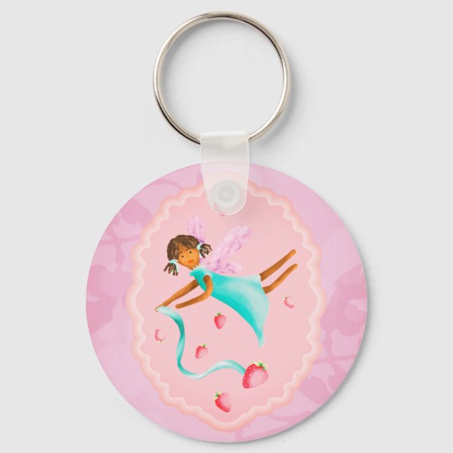 Erdbeermärchen Schlüsselanhänger (Vorderseite)