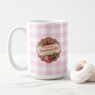Erdbeermarmelade Kaffeetasse