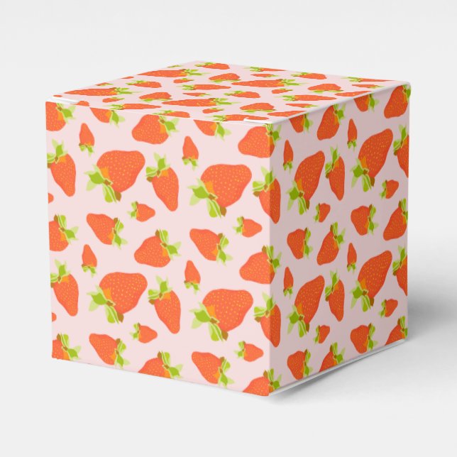 Erdbeermilch Geschenkschachtel (Vorderseite)