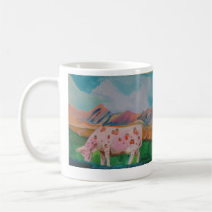Erdbeermilch-Kuh durch Stephen R. Kaffeetasse