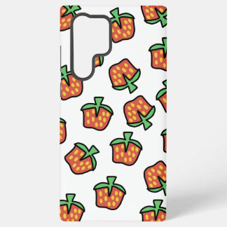 Erdbeermotiv Handyhülle Samsung Galaxy Hülle