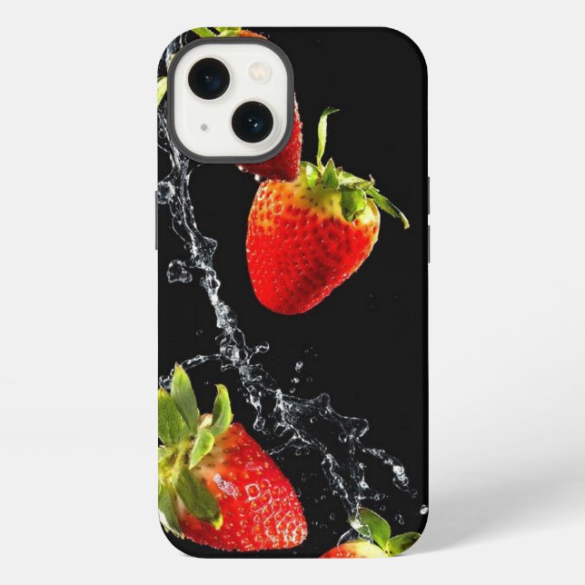Erdbeermuster Case-Mate iPhone-Hülle iPhone Hülle (Rückseite)