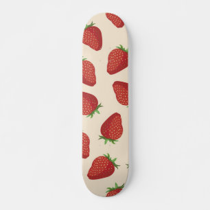 Erdbeermuster Skateboard