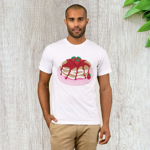 Erdbeerpancakes Süße Frühstücksgerichte T-Shirt