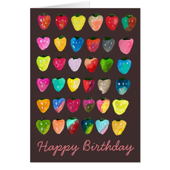 Erdbeersüße niedliche Fruchtfarbe (Vorne)