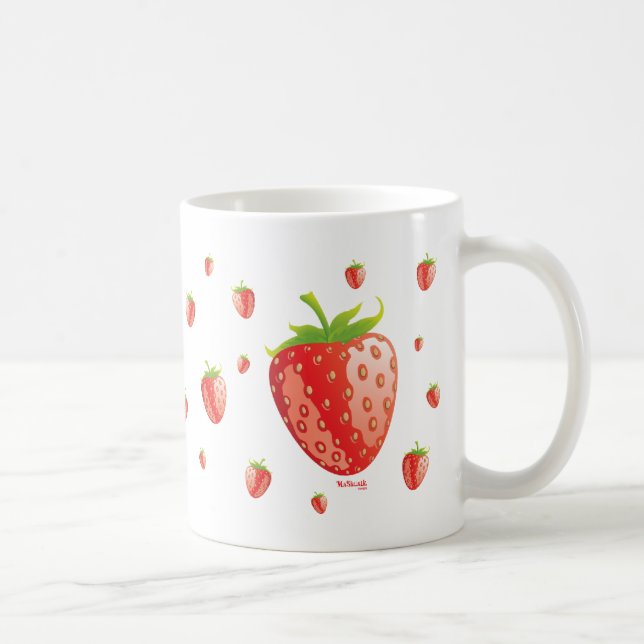 ErdbeerTasse Kaffeetasse (Rechts)