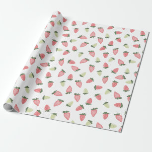 Erdbeertoss Geschenkpapier