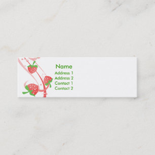 ErdbeerWirbels-für immer dünne Karten