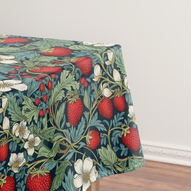 Erdbeerzapftuch Tischdecke (Beispiel)