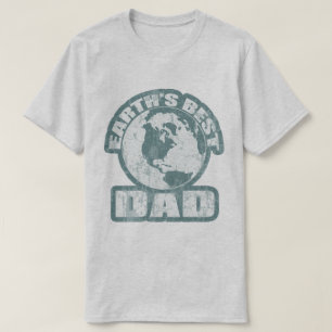 Erdbestes Vater-Blau T-Shirt