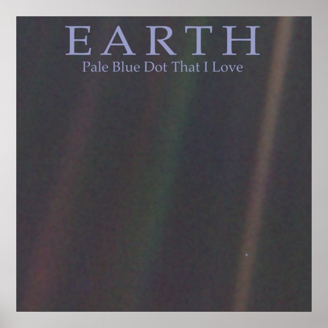 ERDBLUE DOT POSTER (Vorne)