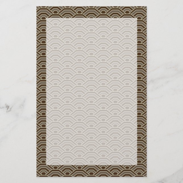 Erdbogen-Stationierung Briefpapier (Vorderseite)