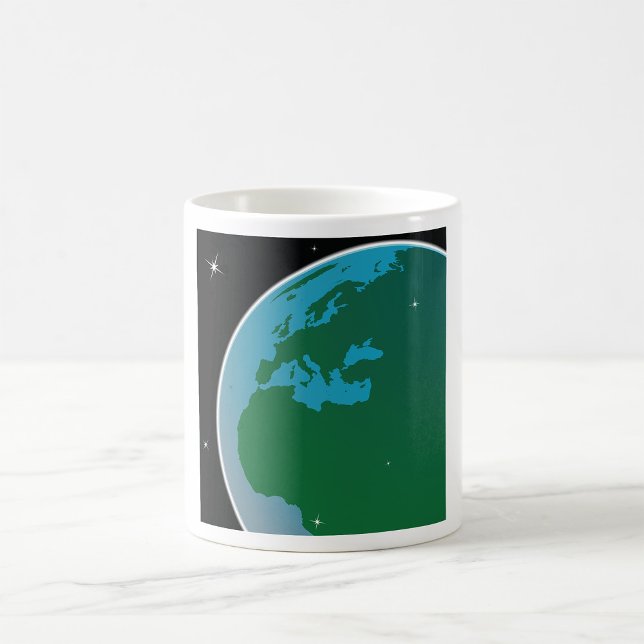 Erde aus dem Weltraum Kaffeetasse (Von Creator hochgeladen)