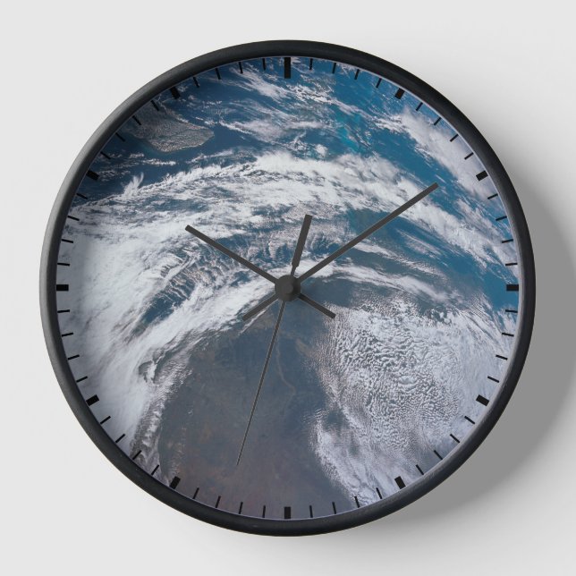 Erde aus der Apollo 12 Raumsonde. Uhr (Vorderseite)