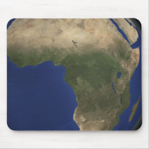 Erde, die Landcover über Afrika zeigt Mousepad